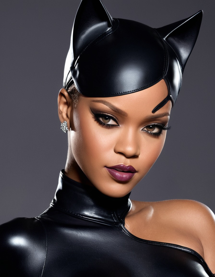 rihanna, catwoman, dc comics, superhero, movie adaptation