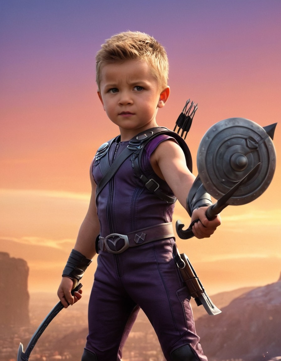 hawkeye, marvel, comics, superhero, childhood, jeremy renner, avengers