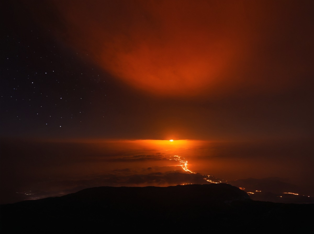 lava, photography, volcano