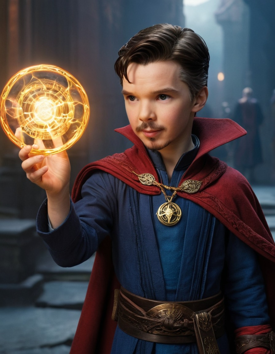 doctor strange, childhood, marvel, superhero, sorcerer, stephen strange, magic