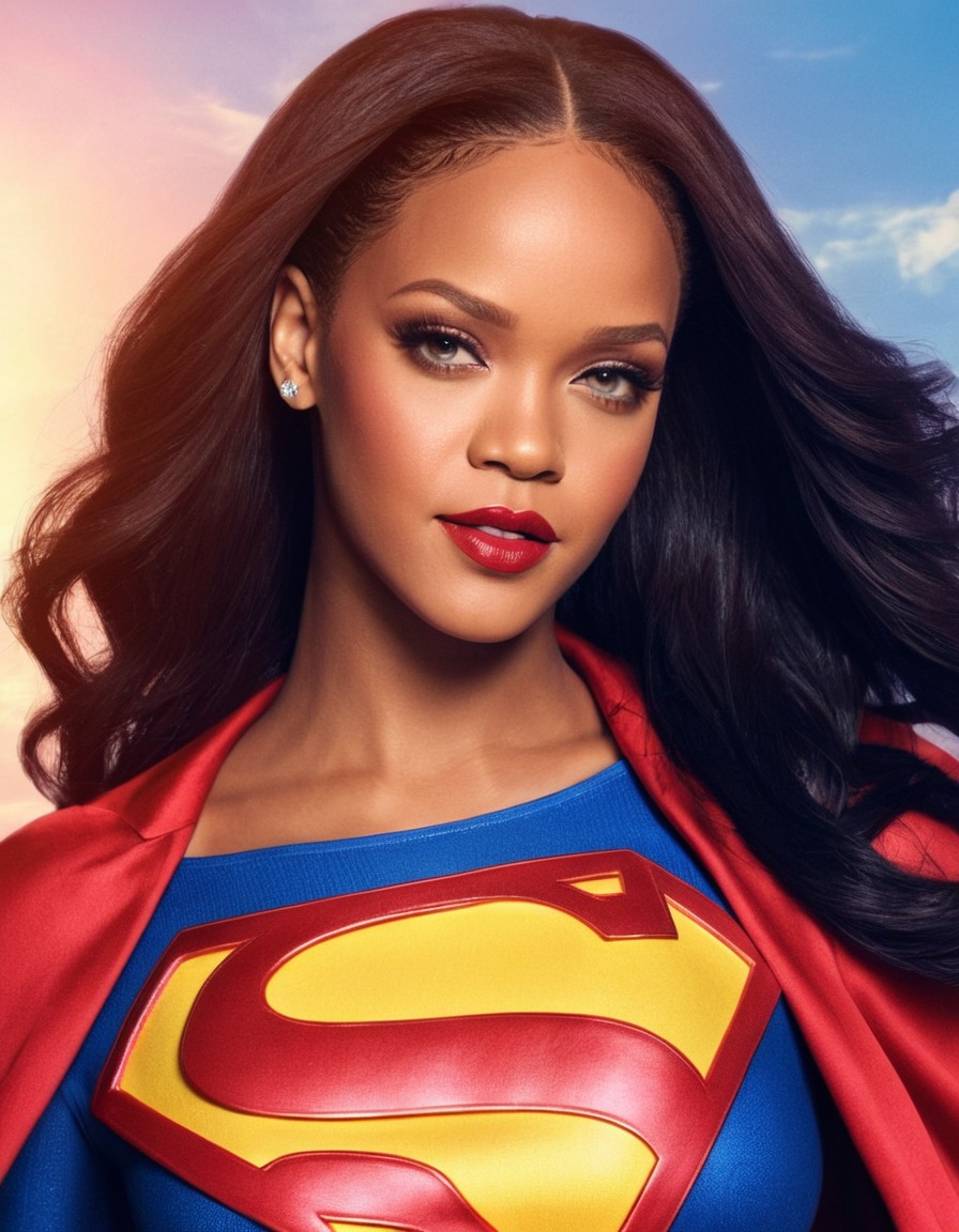 rihanna, supergirl, pop culture, celebrity, fashion, music, empowerment