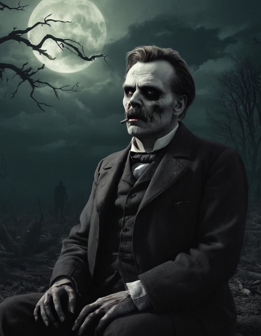 friedrich nietzsche, zombie, eternal recurrence, philosophy