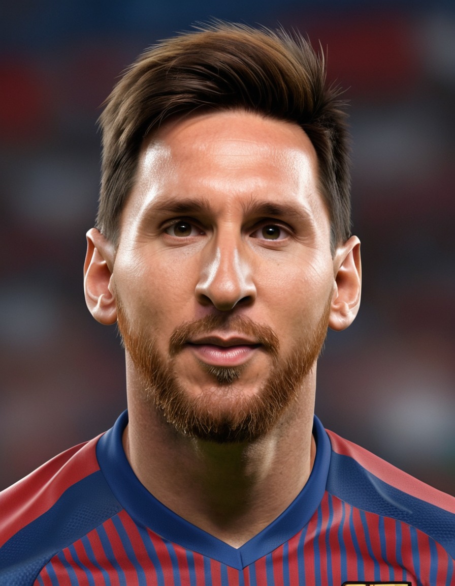 lionel messi, caricature, funny, football, athlete