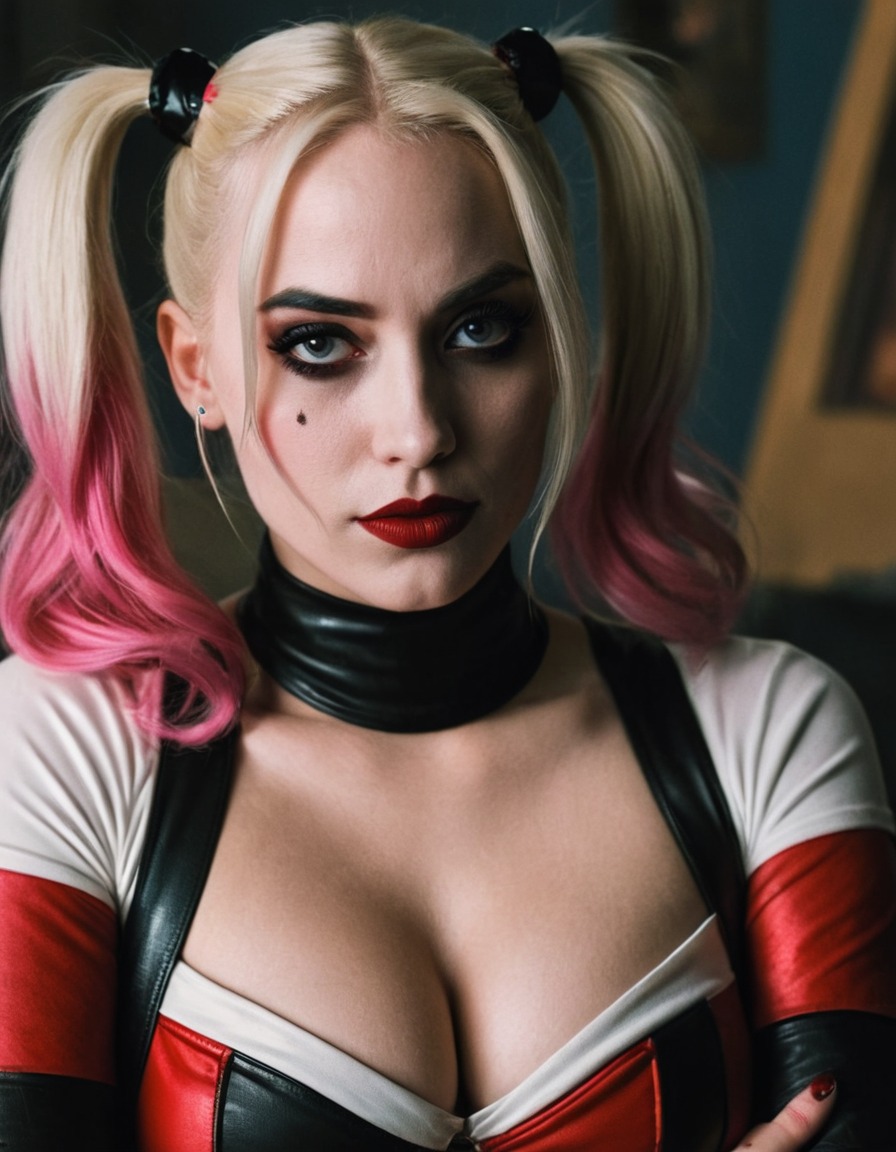 superhero, dc comics, harley quinn, villain, defeat, comic books