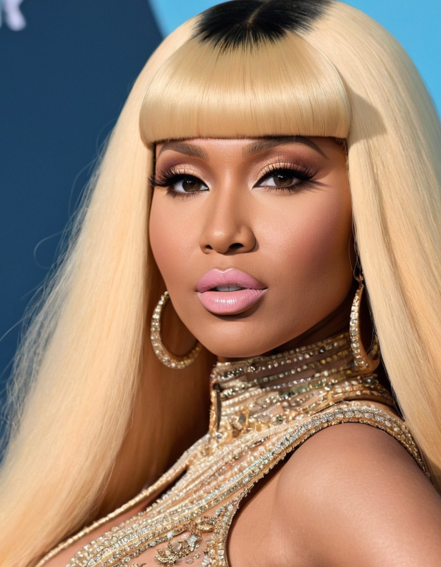 nicki minaj, portraiture, music artist, hip hop, award-winning, beauty, fashion