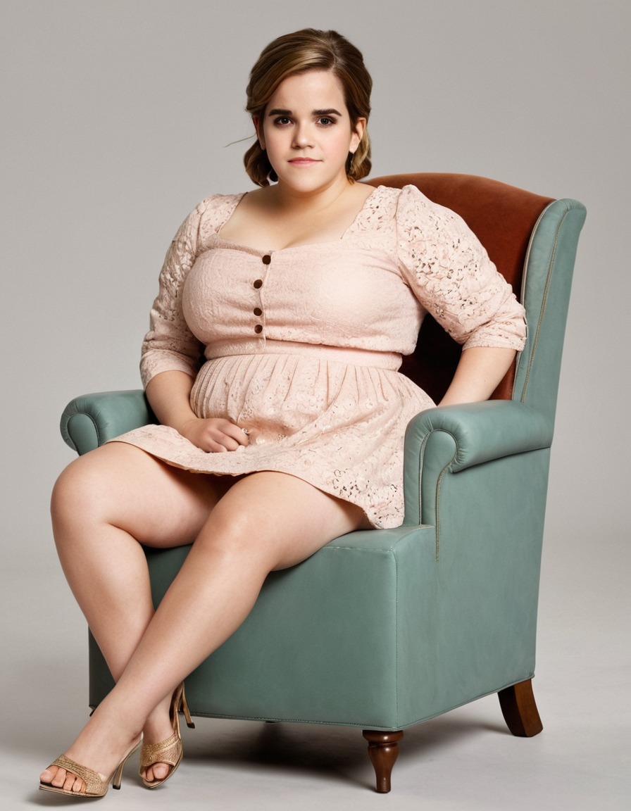 emma watson, chubby, humor, fat