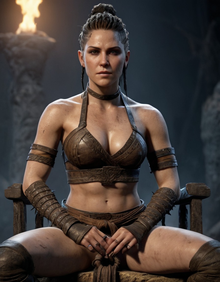 senua, hellblade: senua's sacrifice, norse mythology, action-adventure, psychological horror, mental health, combat system