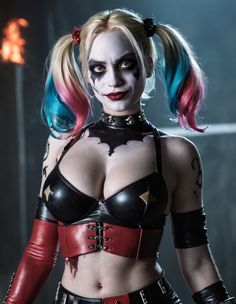 harley quinn, dc comics, superhero, villain, anti-hero, comics, female character