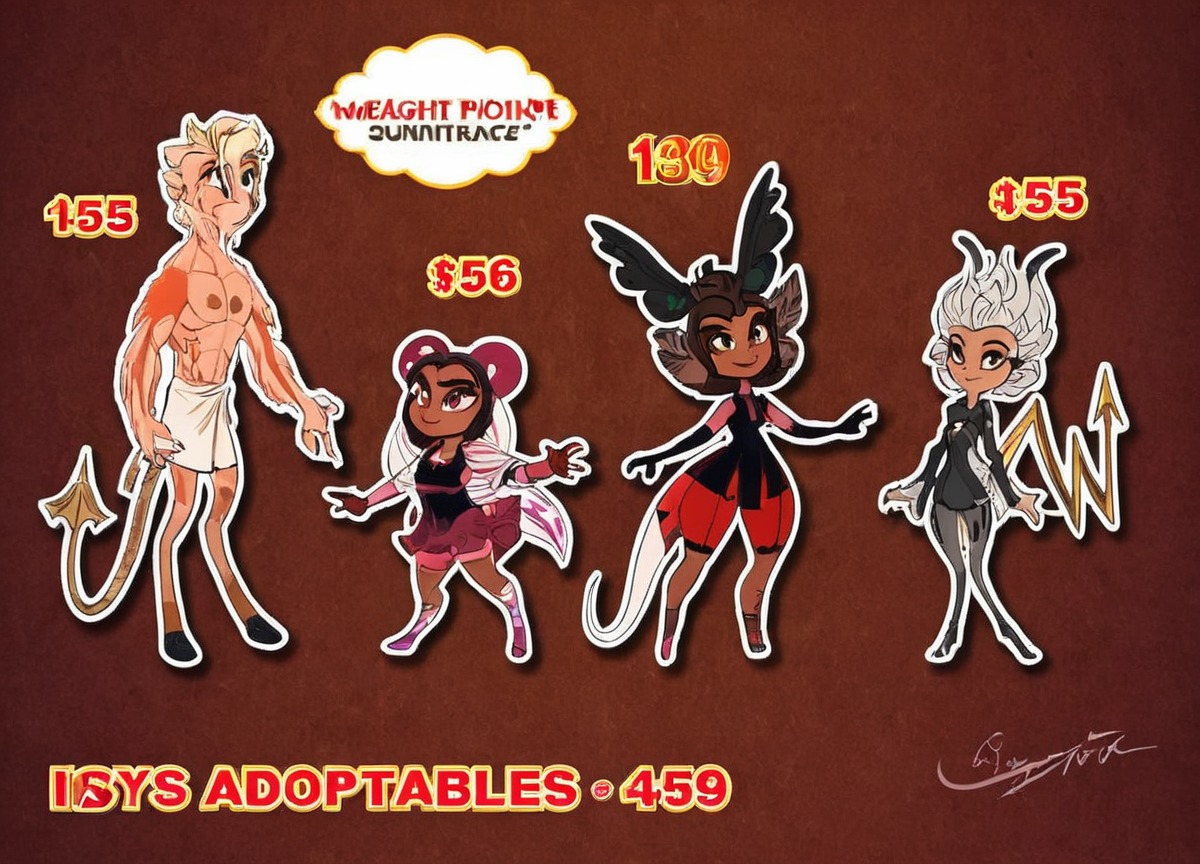 characterdesign, adoptable, adoptablesopen, digitalart, sale, hazbinhotel, originalcharacter, digitalpainting, cartoon, characterconcept, demongirl, demons, devils, imps, impadoptables, helluvaboss, hellborns, adoptasbleimps, helluvabossimpsadoptables