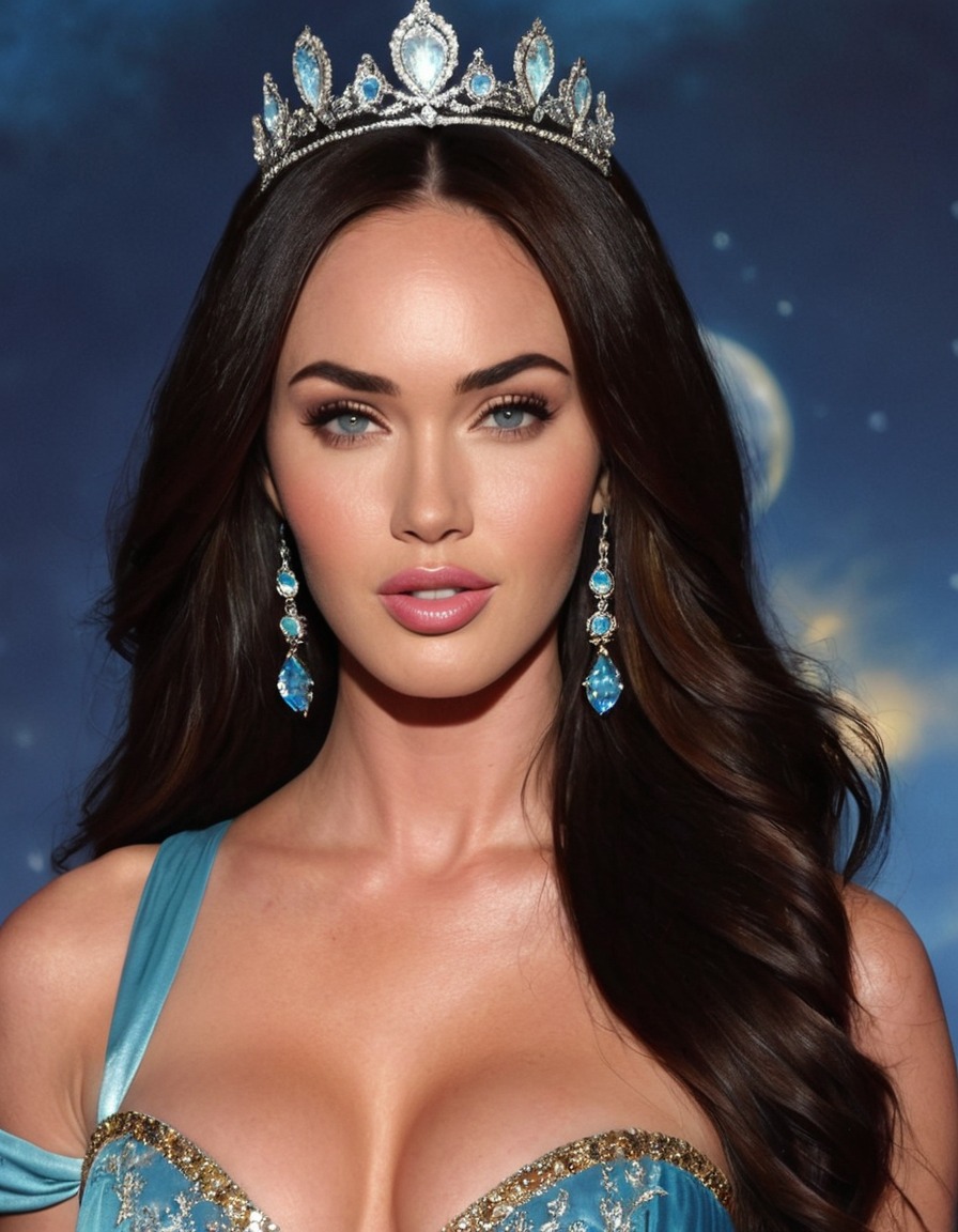 actress, megan fox, disney princess, beauty, fairy tale, dreamy, celebrity