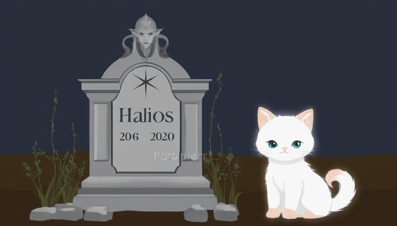 cat, feline, animal, originalcharacter, inkscape, pet, tombstone, vector, whitecat