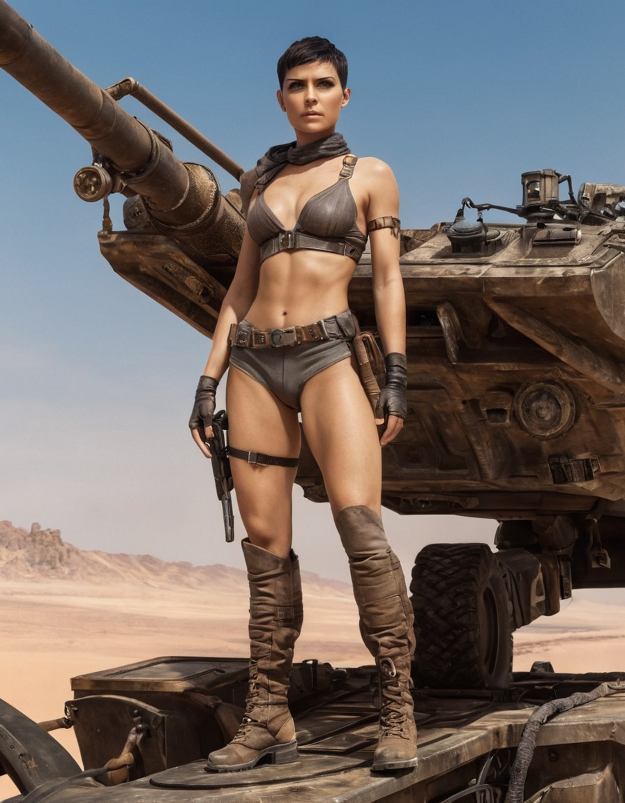 furiosa, war rig, wasteland, leader, mad max