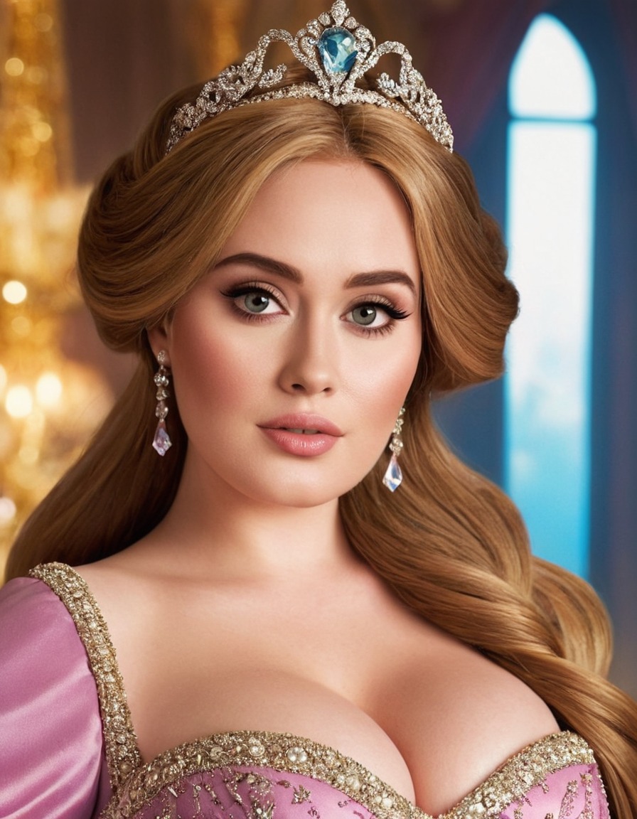 princess, adele, disney, fairytale, beauty, character, fantasy