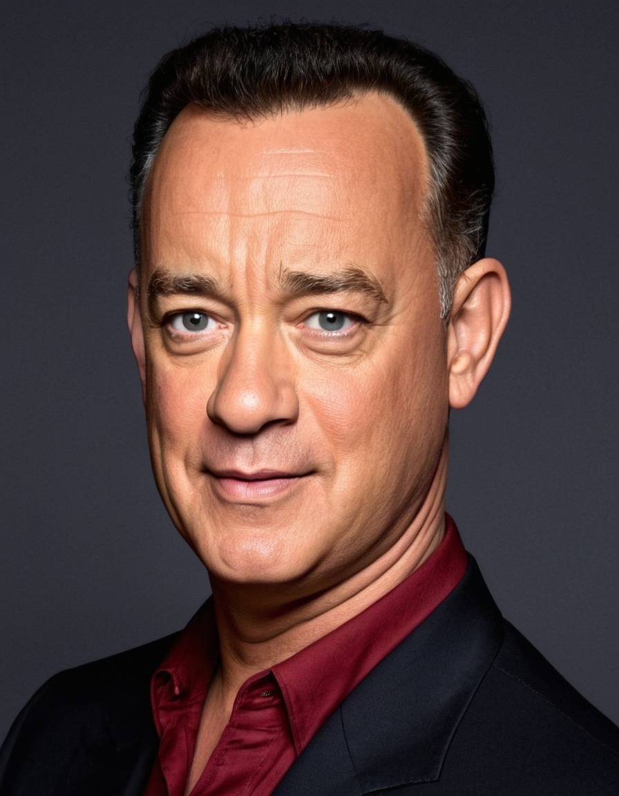 tom hanks, celebrity, painting, comedy, funny