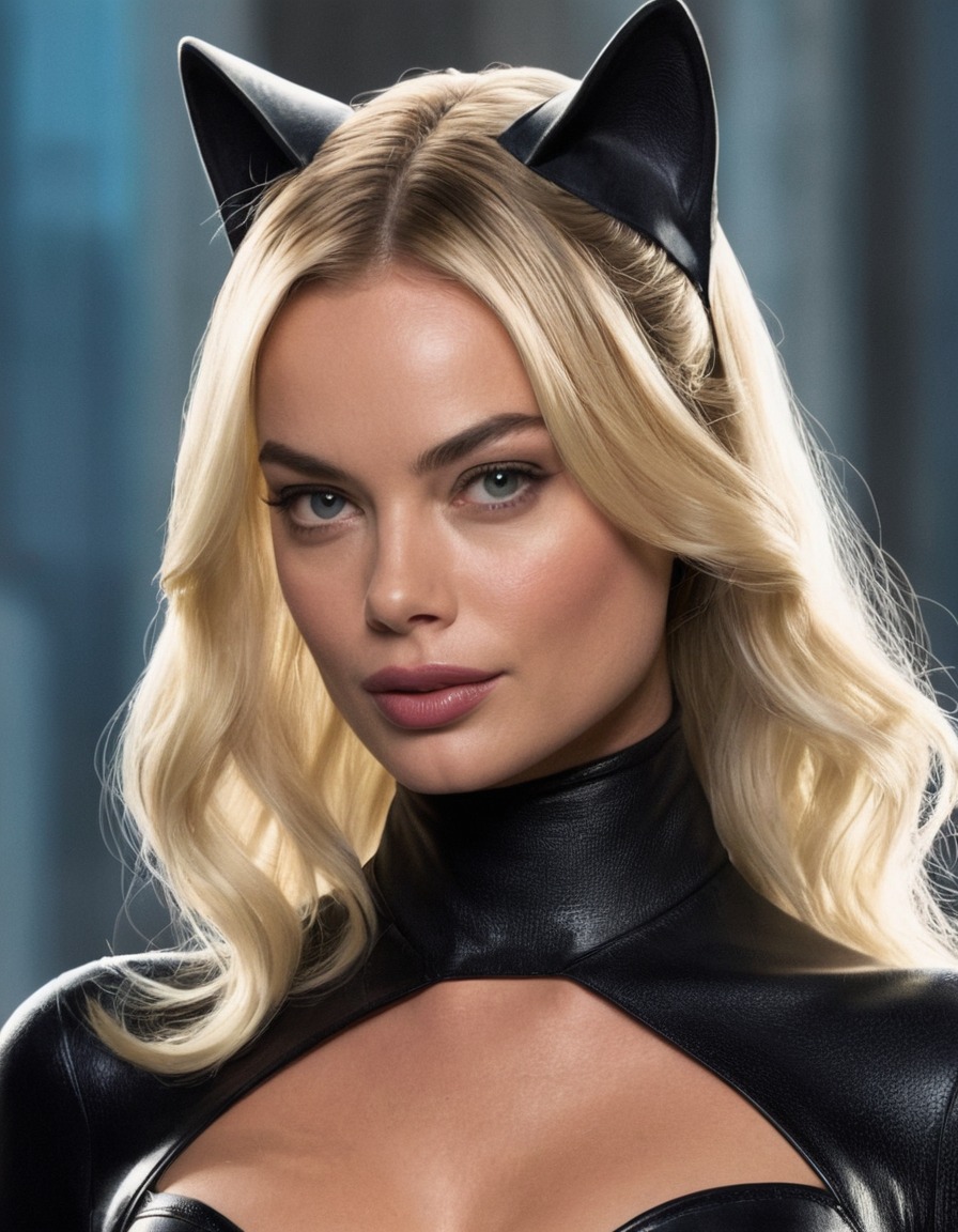 catwoman, margot robbie, dc comics, superhero, batman, film adaptation, actress