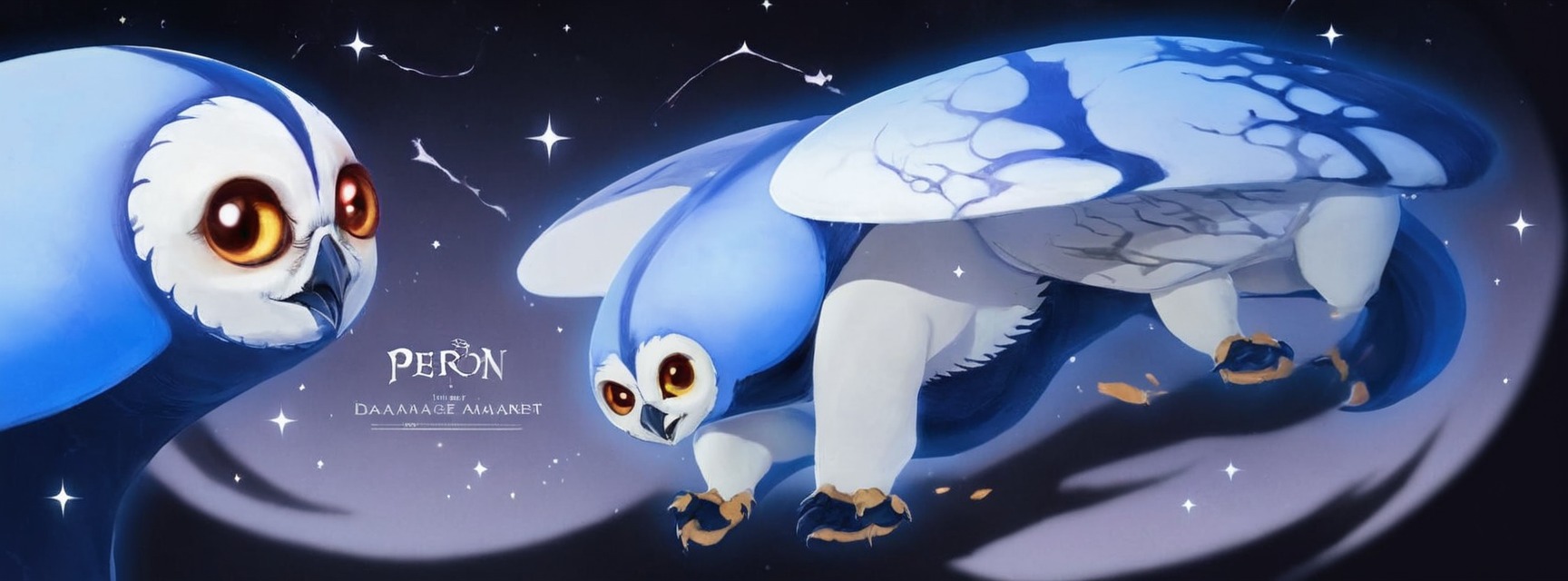 adopt, adoptable, aesthetics, auction, beast, being, bird, blue, character, creature, design, feral, fullbody, griffin, light, owl, paws, space, star, conceptart, conceptcharacter, conceptdesign, conceptartcharacter