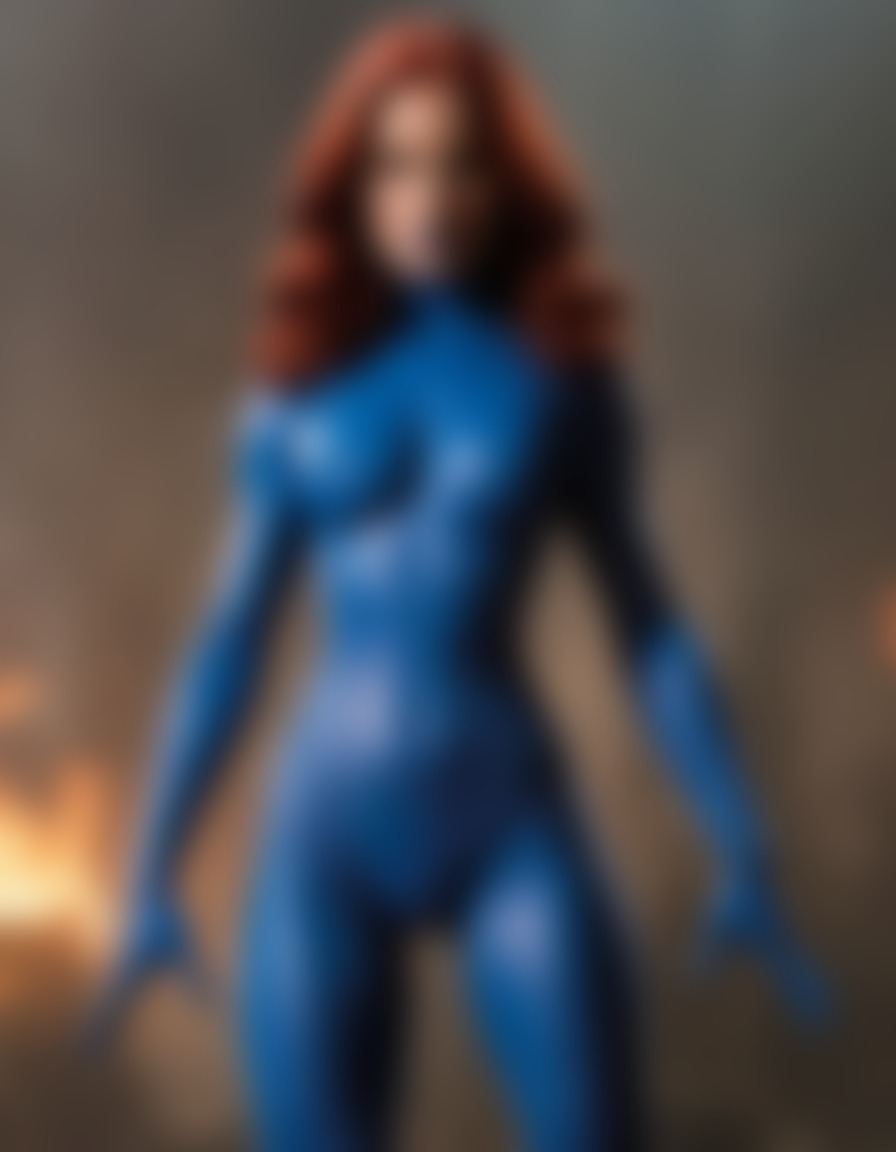 mystique, x-men, marvel comics, shape-shifter, female character, fictional character, realistic portrayal