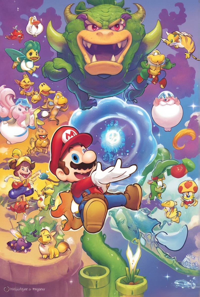 bowser, fanart, luigi, mario, nintendo, princessdaisy, princesspeach, toad, yoshi, nintendoswitch, supermariobroswonder, supermariowonder