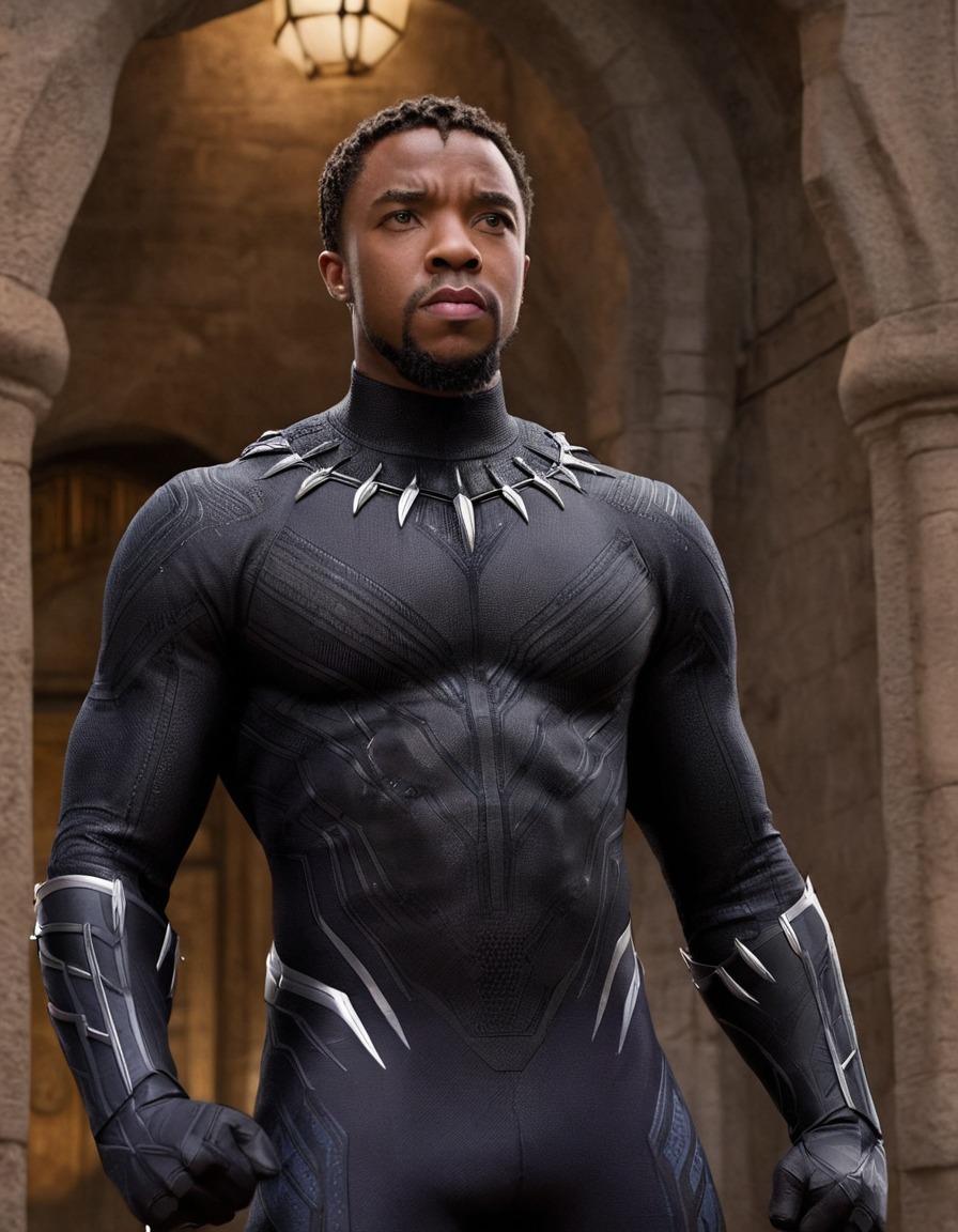 black panther, marvel, movie, 2018, superhero, wakanda, t'challa