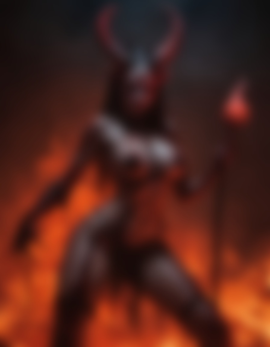 fantasy, demon, hell, horns, cloven hooves, demon, sexy, nsfw, ai, aiart, art, digitalart