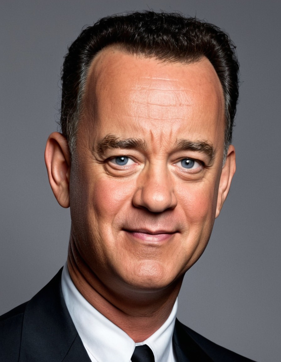 tom hanks, painting, humor, celebrity, art, pop culture