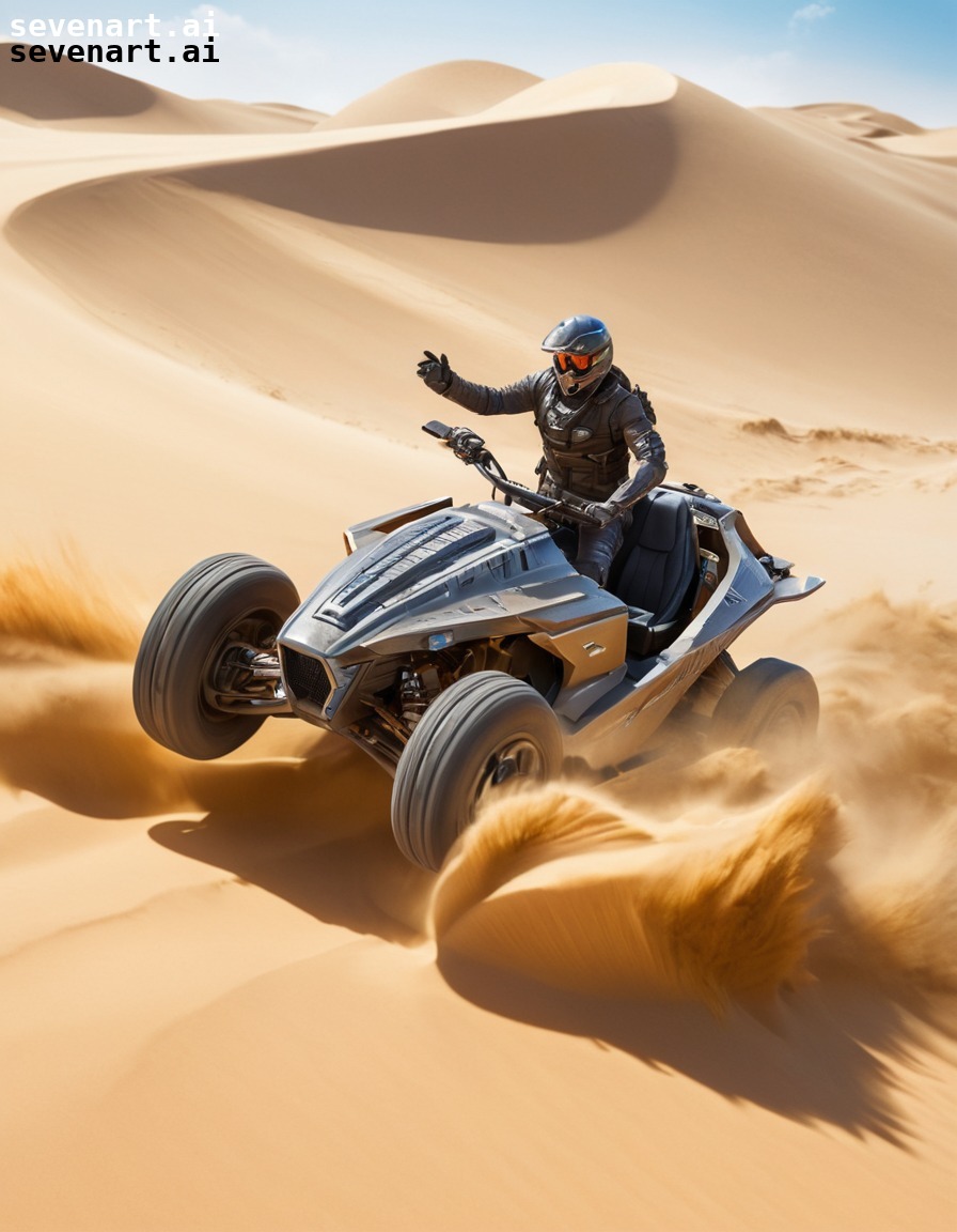 desert, sandrider, adventure, speed, nature, dune