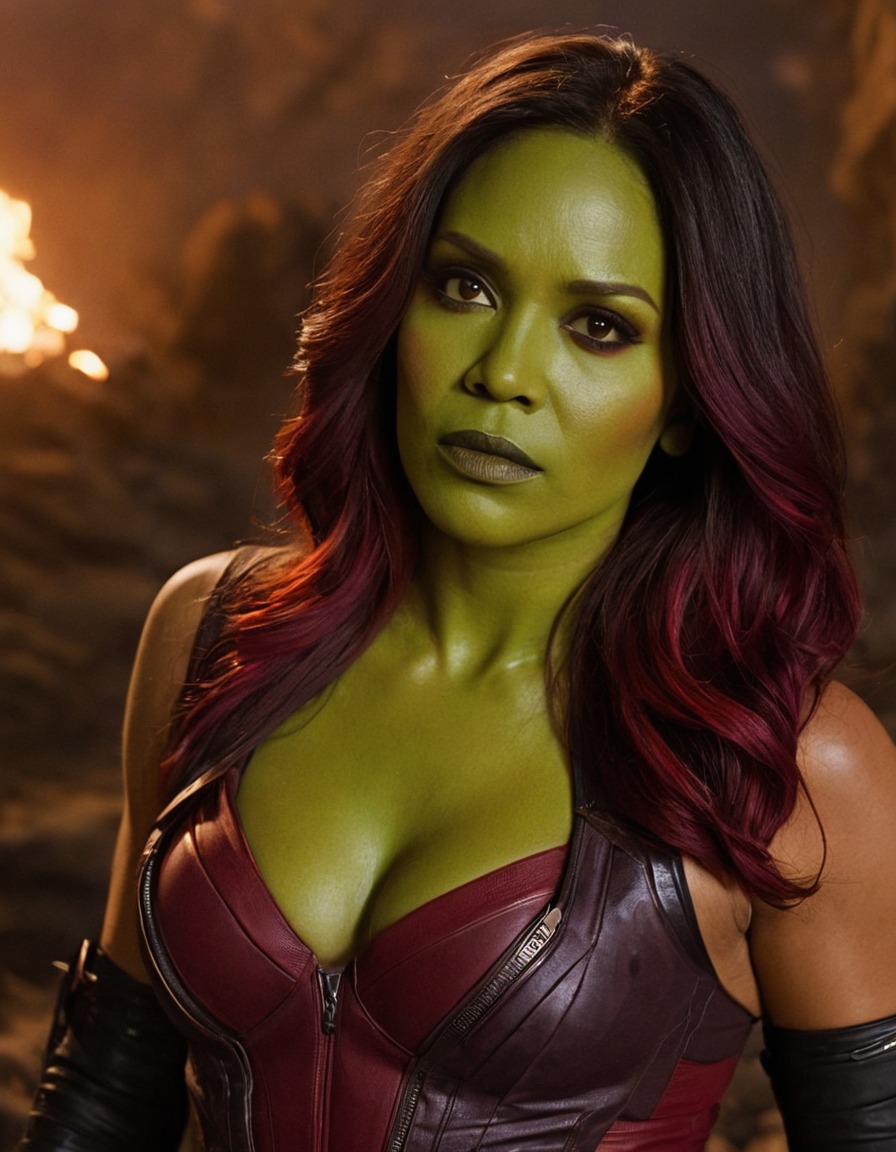 superhero, gamora, defeated, guardians of the galaxy, comic character