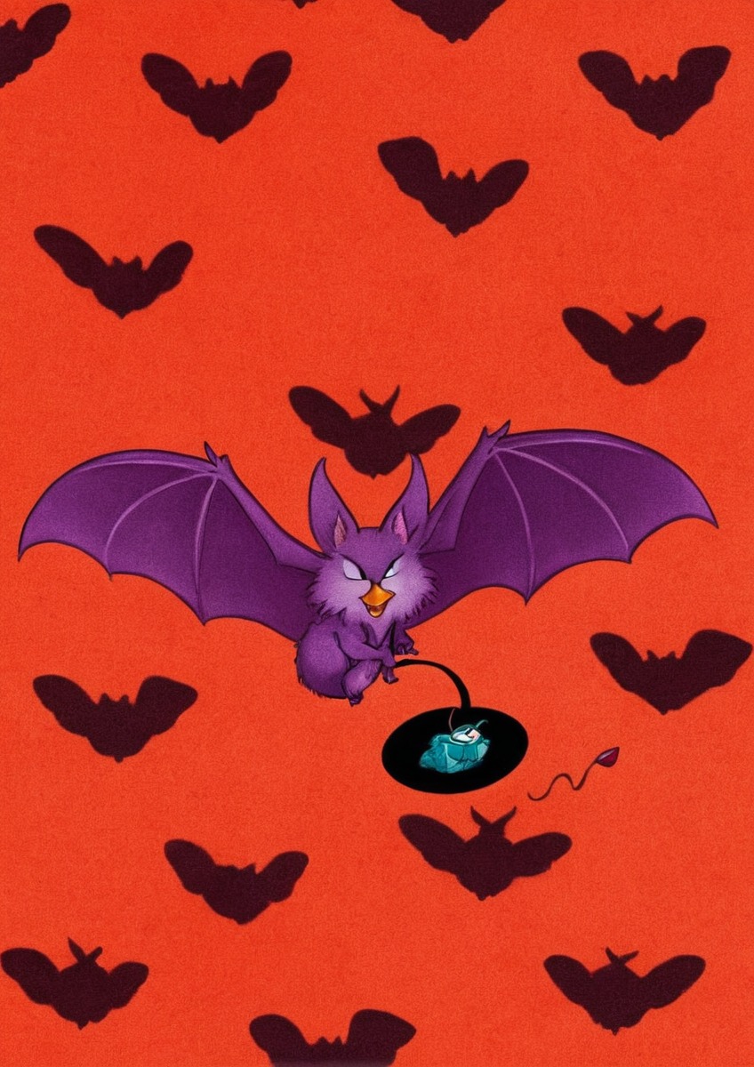 spooky, bat, animal, vampire, halloween, horror, bats, blood, bloodmoon, bloodstained, bloody, cute, illustration, illustrationart, kawaii, red, warmcolors, warmlight, witchcat, dailyart, storybookart, witchywoman, storybookillustration, dailychallenge, dailychallenges, daily_challenge, battybats, dailychallenge2024, daillychallenge, dailychallenges2024