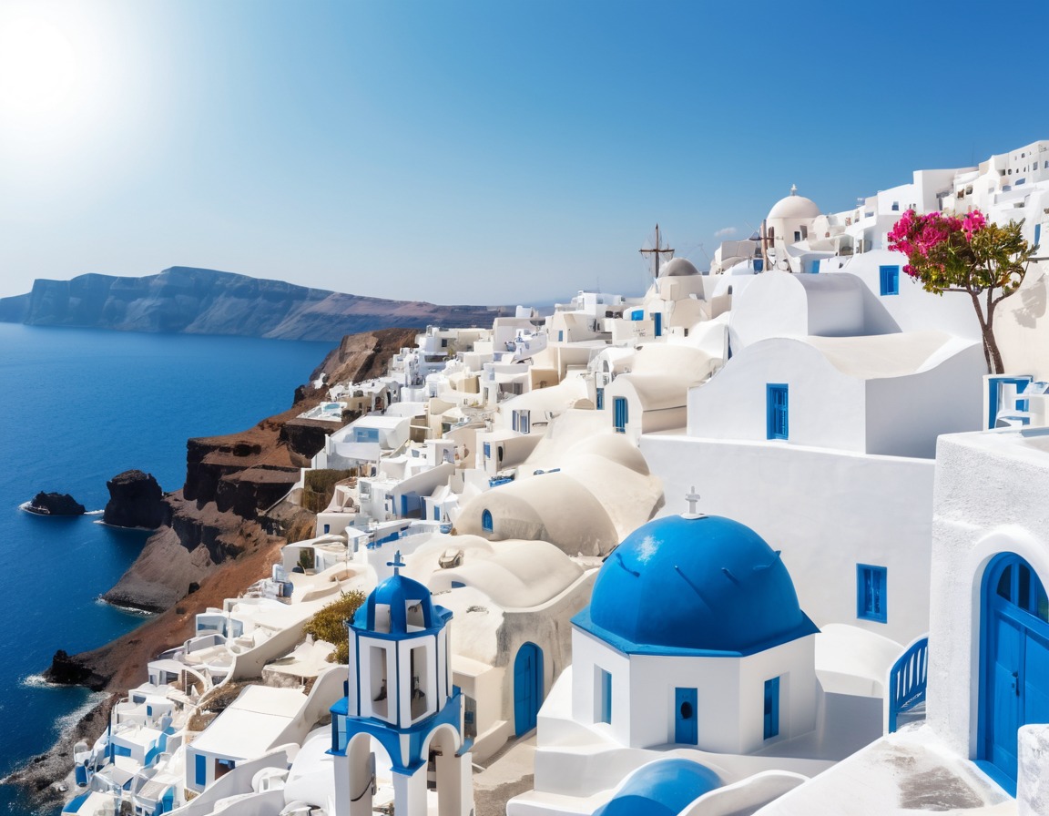 travel, mediterranean, santorini, greece, architecture, europe