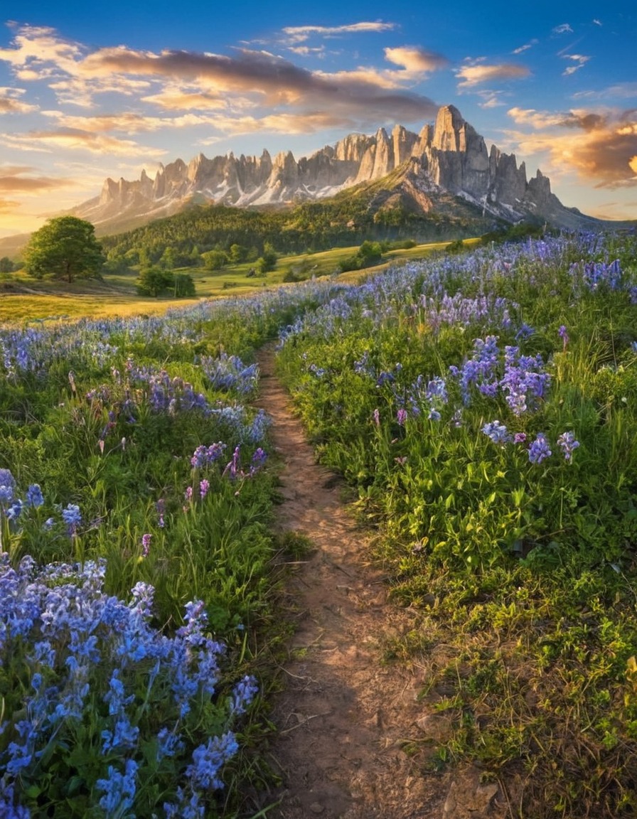 crested butte, gunnison, colorado, usa, nature, mount, landscape, nature aesthetic, flowers, wild flowers