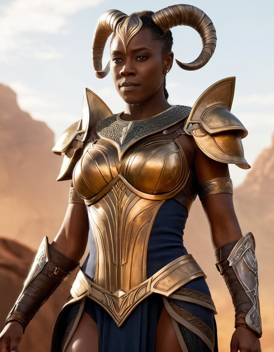 heimdall, norse mythology, genderbent, female protagonist, fantasy, powerful character, mythological figure