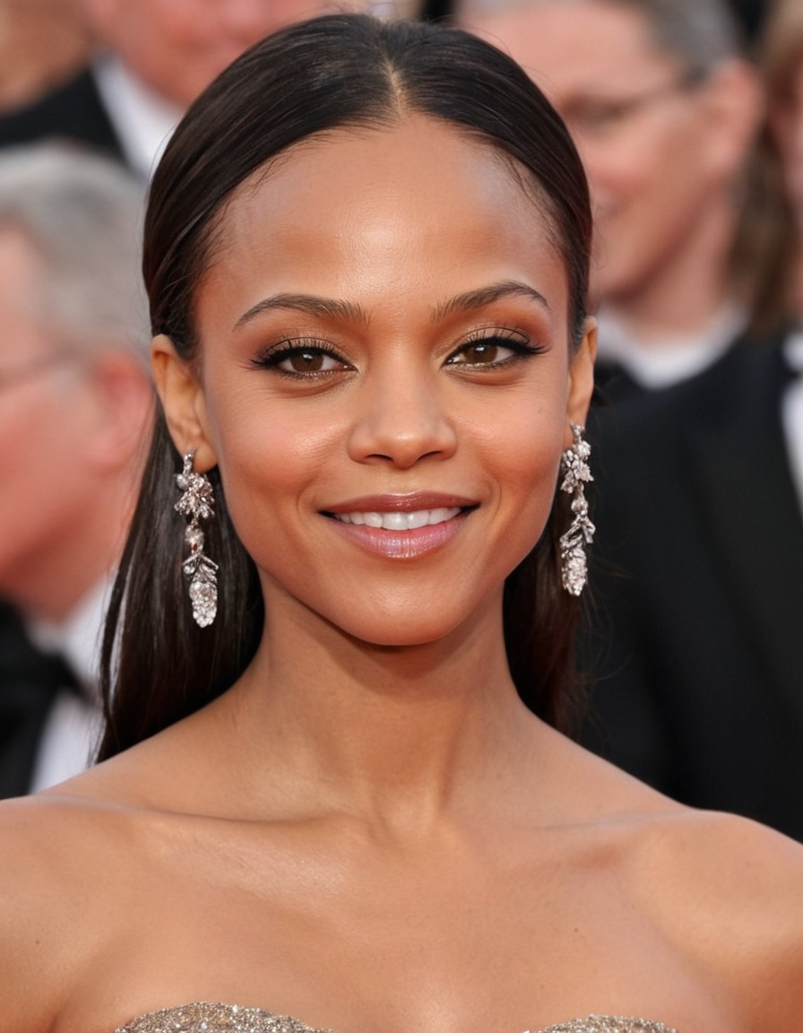 zoe saldana, actress, beautiful, award-winning, portrait, mesmerizing, celebrity