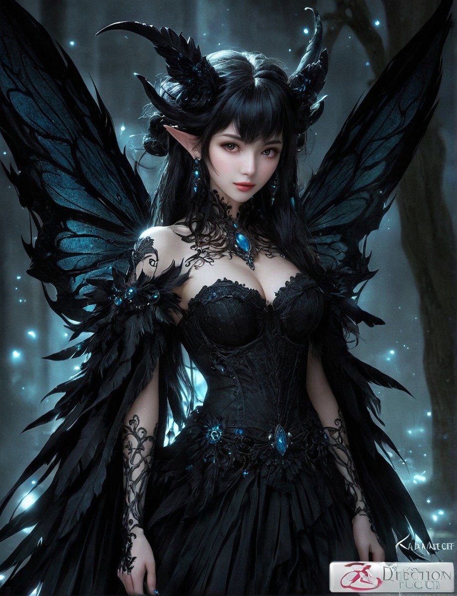 characterdesign, magic, fantasyart, fantasycharacter, angel, digitalart, anime, adoptable, gothic, fairy, portrait, beauty, animegirl, cutegirl, darkfairytales, fantasy, fantasygirl, forestfantasy, mysterious, realism, wings, elffantasy, realismart