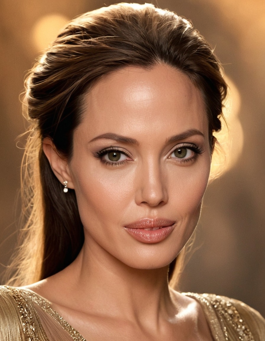 angelina jolie, celebrity, portrait, beauty, award-winning, actress, hollywood