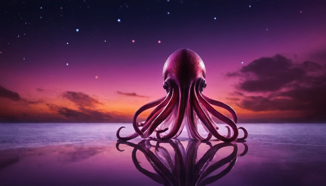 digitalart, fantasyart, wallpaper, animal, creature, digitalpainting, photorealistic, surreal, sea, octopus, photography, scifi, photomanipulation, squid