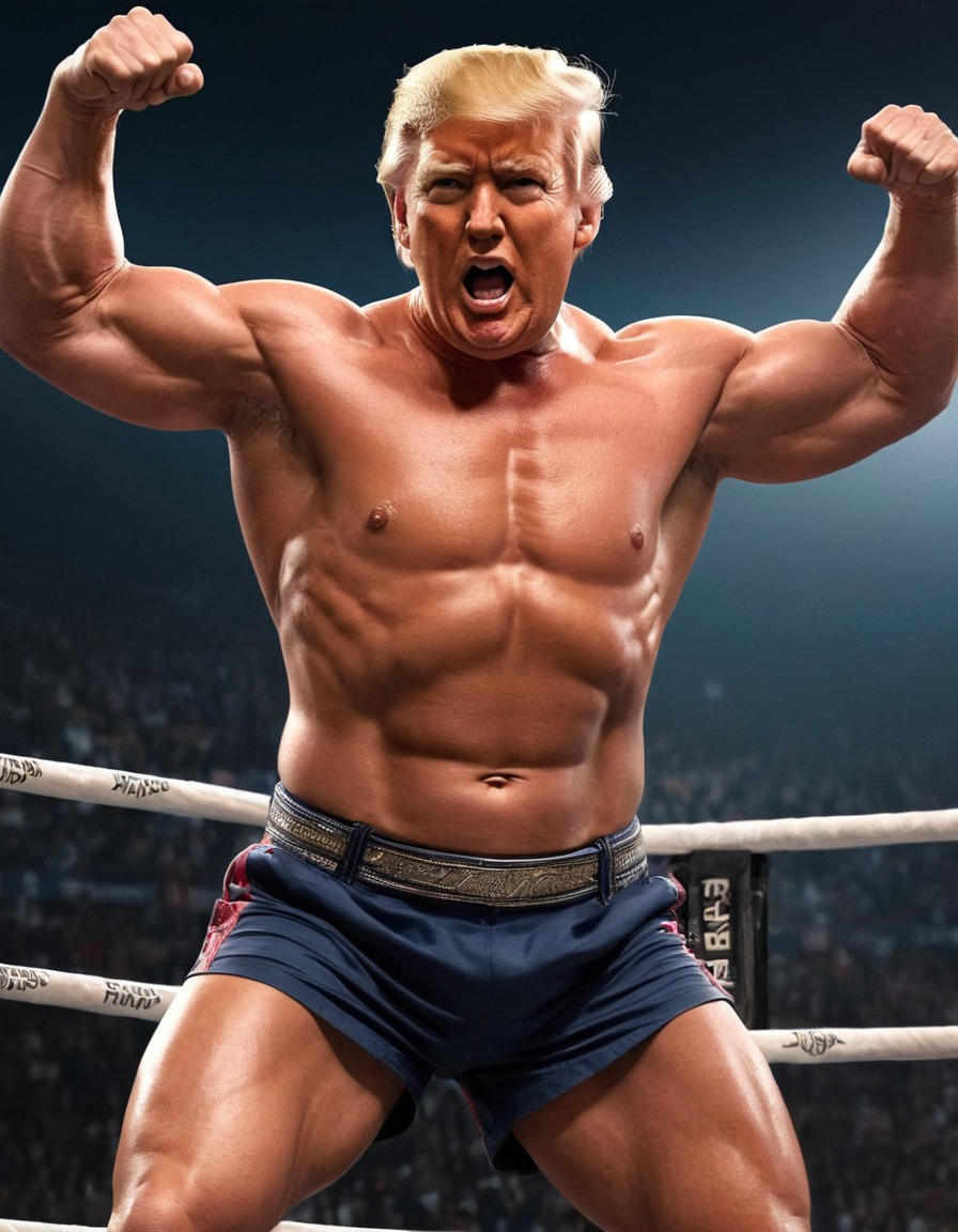 donald trump, muscular fitness, action, politics, president, exercise, physique