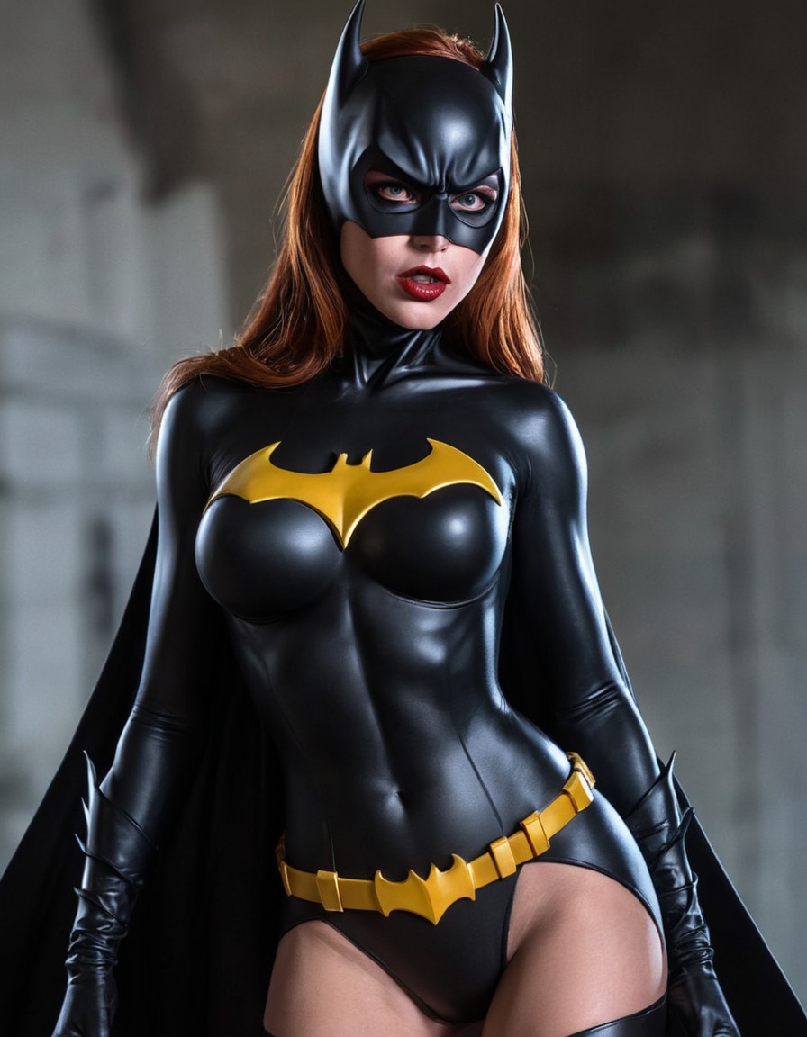 evil batgirl, dc comics, superhero, villain, evil character