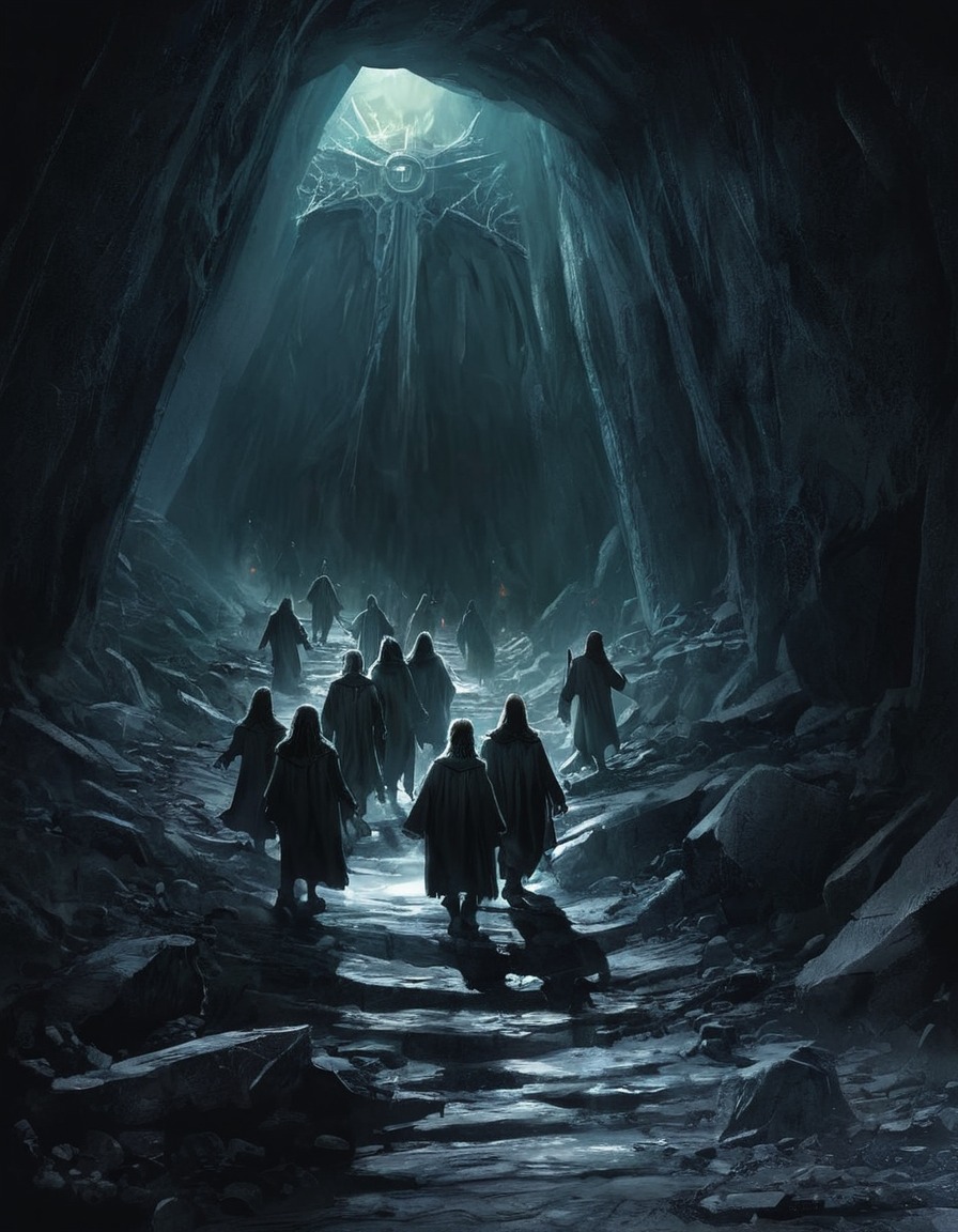 fantasy, adventure, fellowship, mines of moria, quest, john tolkien, tolkien