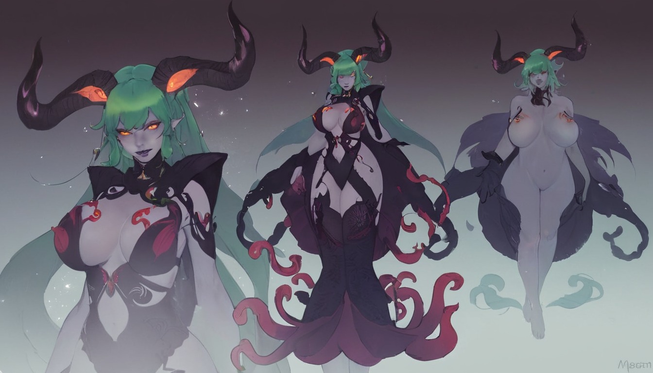 characterdesign, adoptable, adoptablesopen, adoptableauction, monster, demongirl, digitalart, commission, characterconcept, originalcharacter, fantasycharacter, adopt, adoptables, demoness, lovecraftian, slimegirl, demon_girl, adoptableopen, adoptadoptable, adoptableadopt, adoptableadoptables, adoptauction