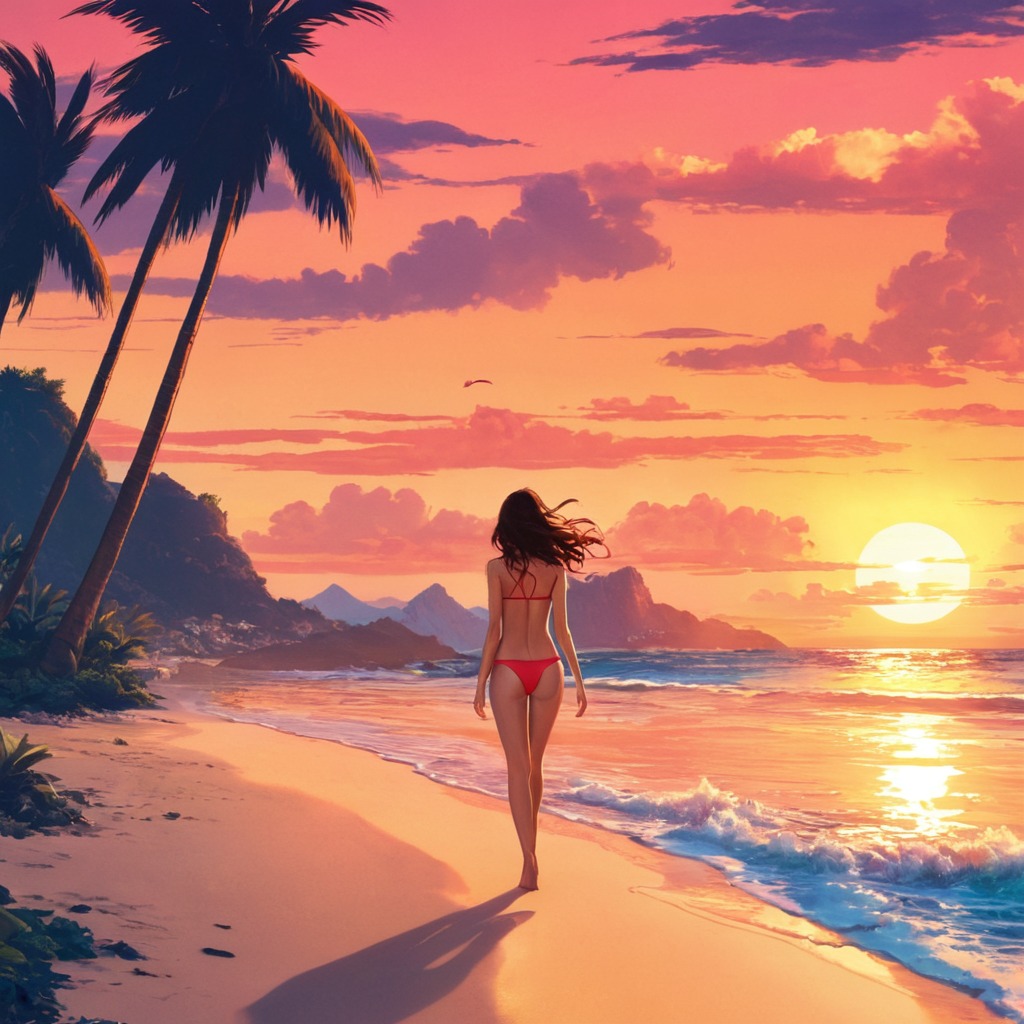 digitalart, cartoon, pixelart, wallpaper, drama, beach, dreamup, ai_art