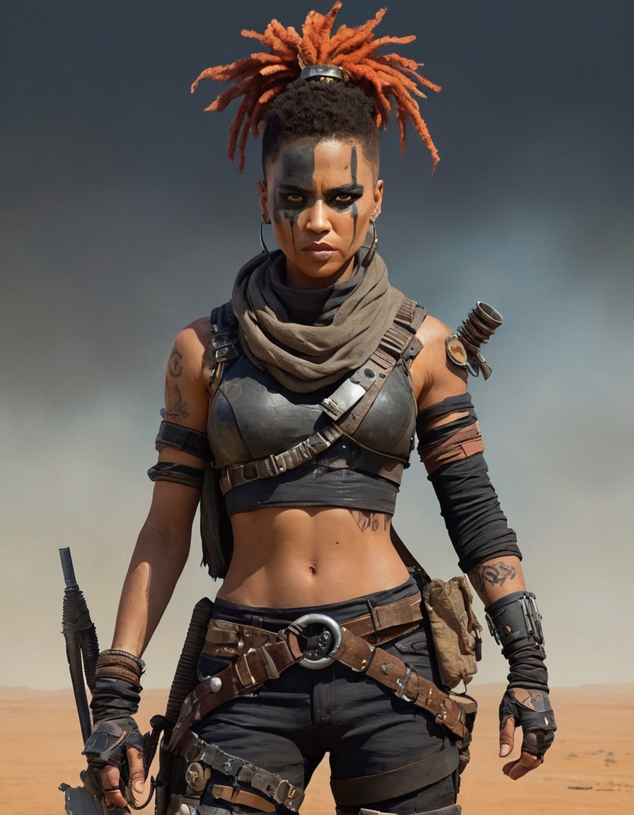 post-apocalyptic, warrior, mad max, fierce, cyberpunk, dystopian, sci-fi, movies