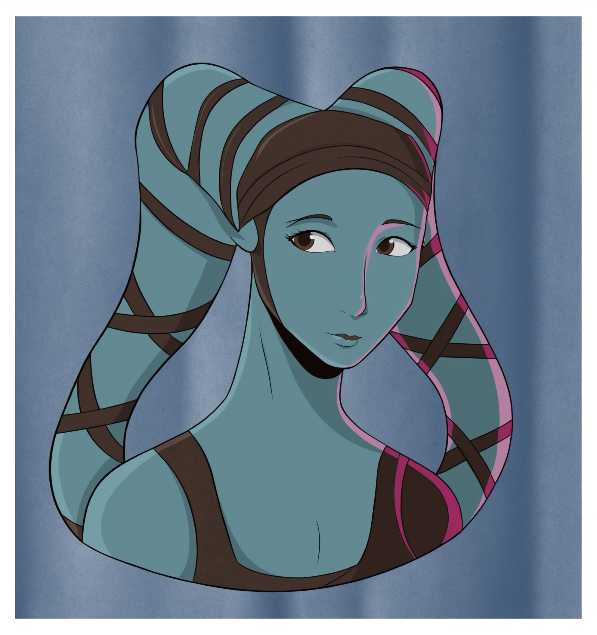 idk what it is about them, but twi’leks are just sooo fun to draw, maybe bc i don’t have to render hair, twi’lek, aayla secura, bly x aayla, tcw, star wars, sw tcw, my doodles, fanart, art, sw fanart, star wars tcw, star wars fanart, star wars the clone wars, sw art, artwork, artists on tumblr, my art, digital art, drawings, reference is from stealingpotatoes, stealingpotatoes