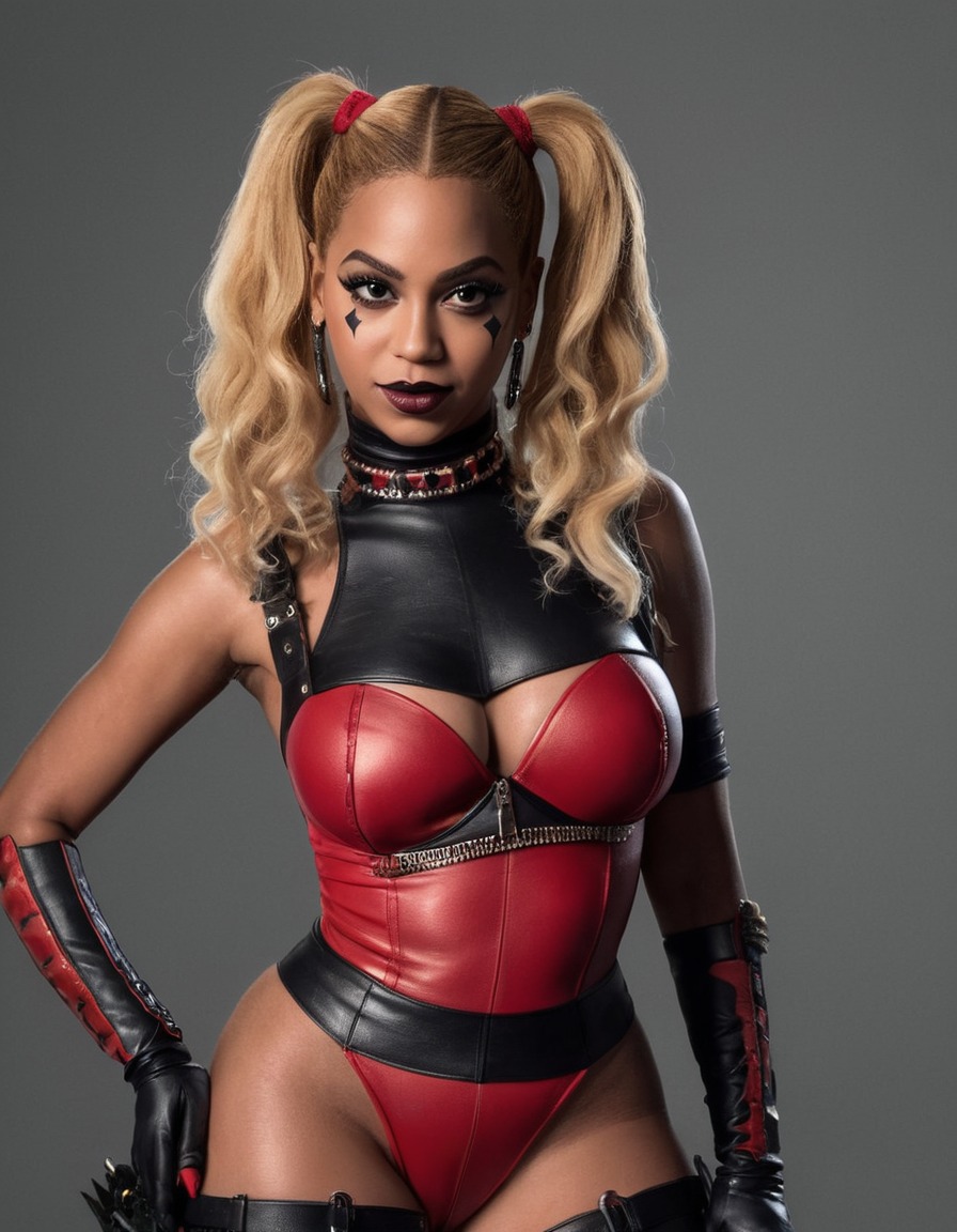 beyoncé, harley quinn, cosplay, pop culture