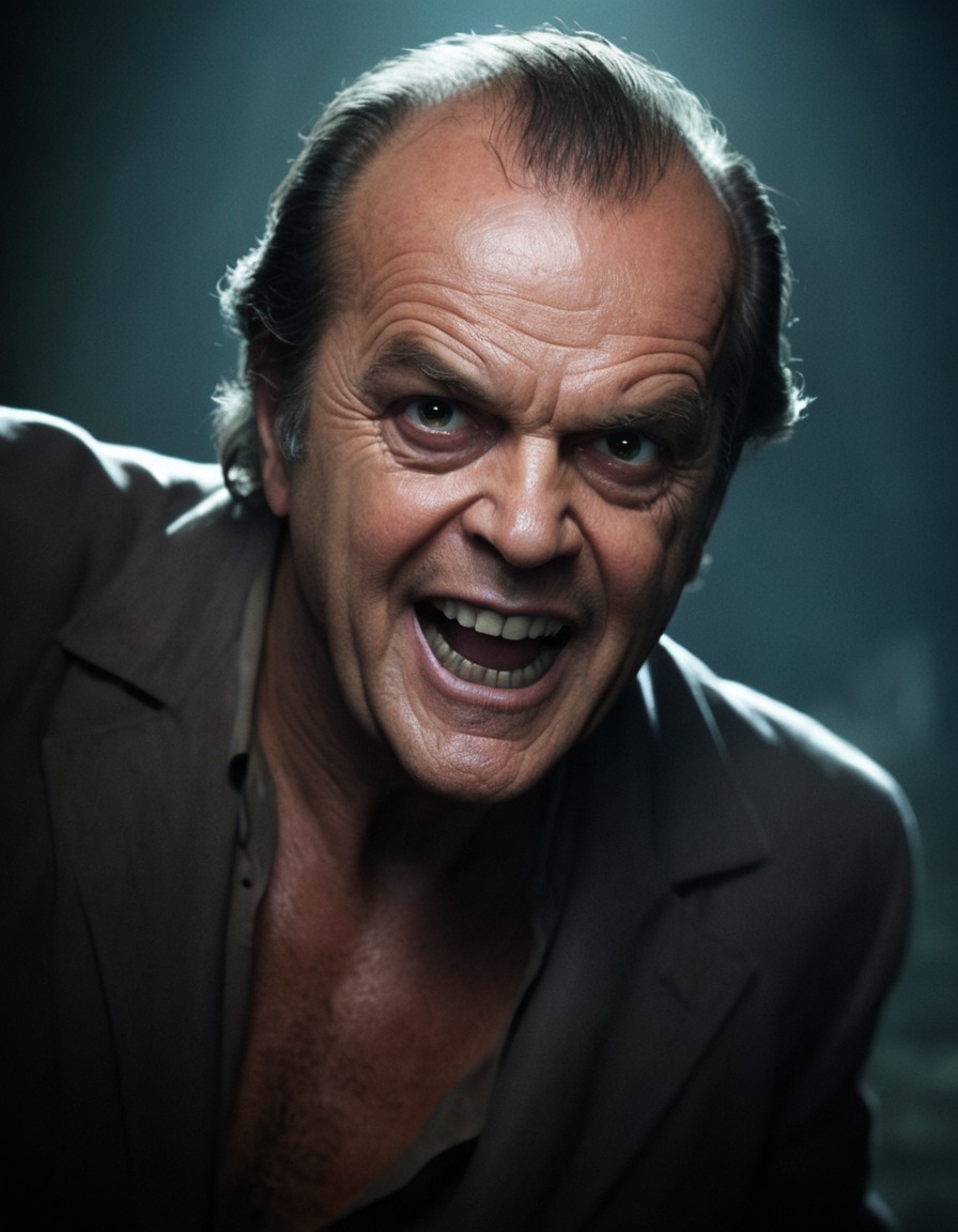 jack nicholson, monster, shadows, horror