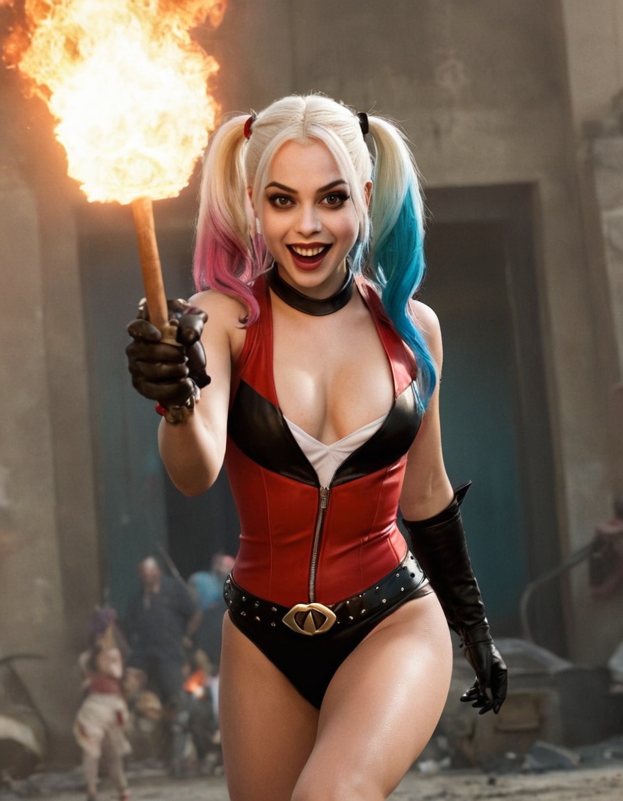 mila kunis, harley quinn, actress, comic book character, action, performance, superhero