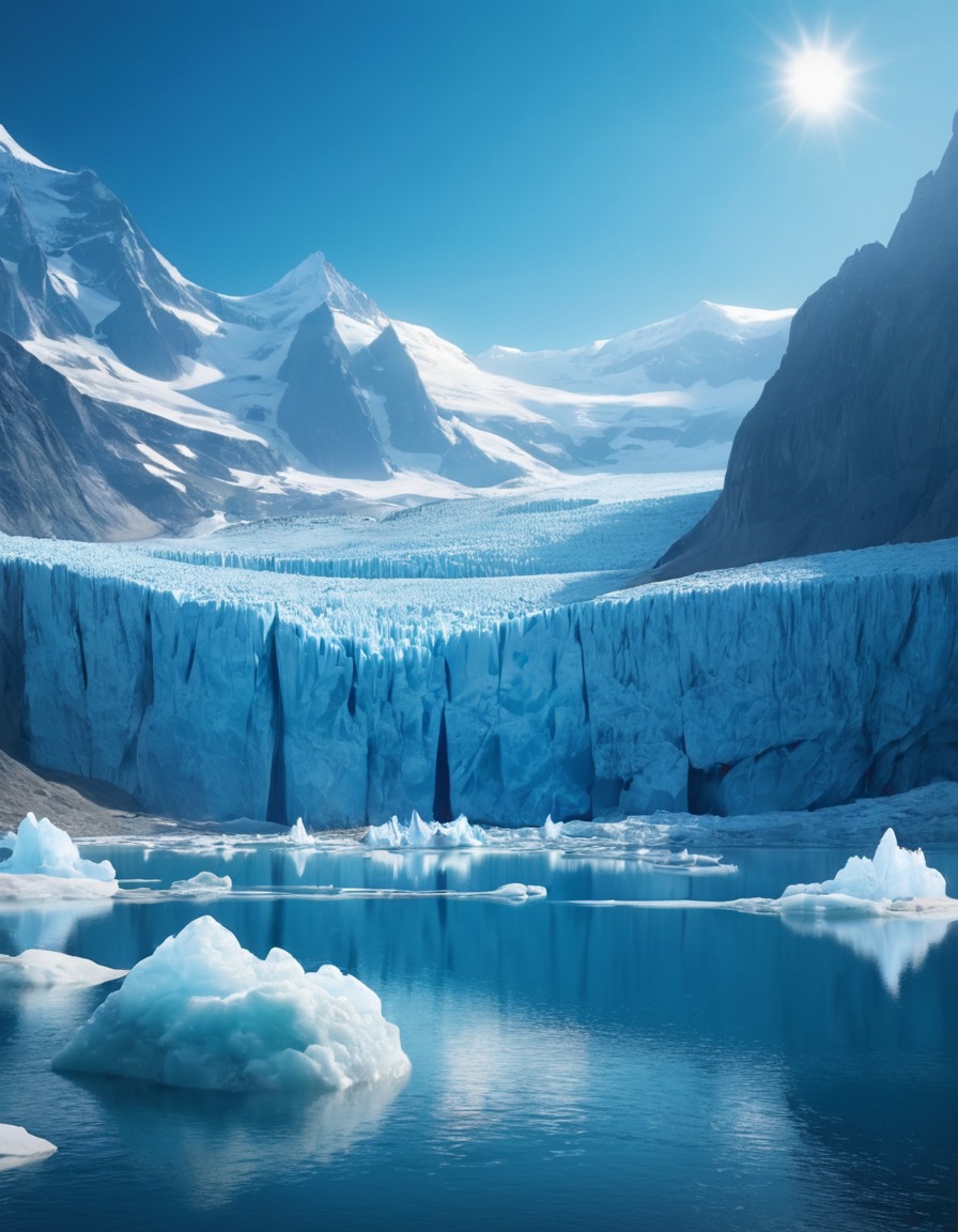 nature, glacier, scenic beauty, environment, ice formation, mountain landscape, natural wonder