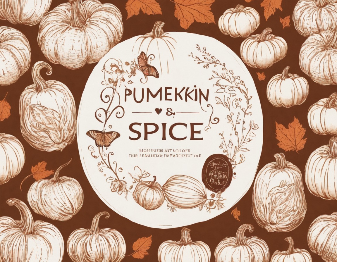 dreamup, label, pumpkinspice, pimpkins, aiart, dailychallenge, ai_art