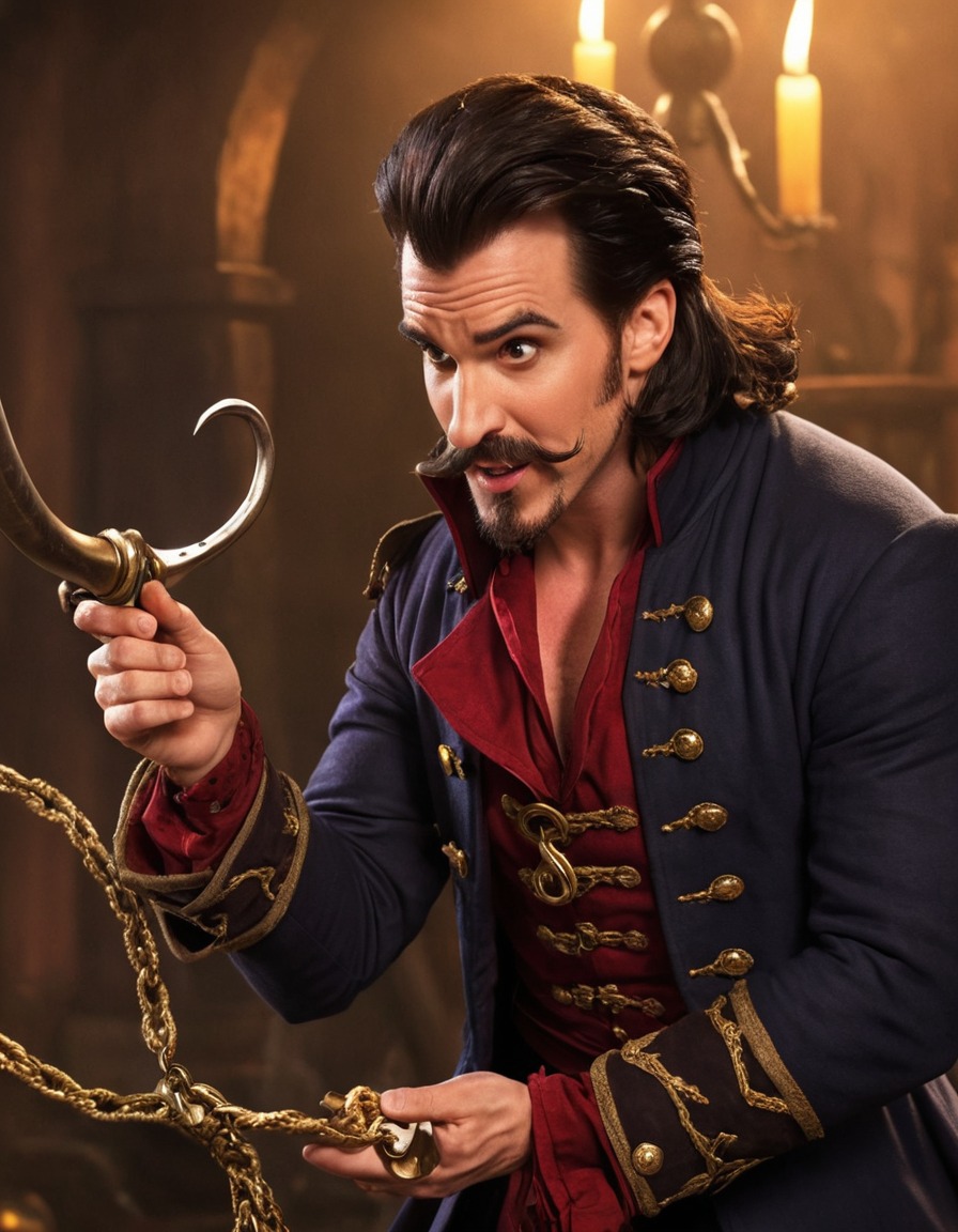 captain hook, peter pan, disney, adventure, comedy, books