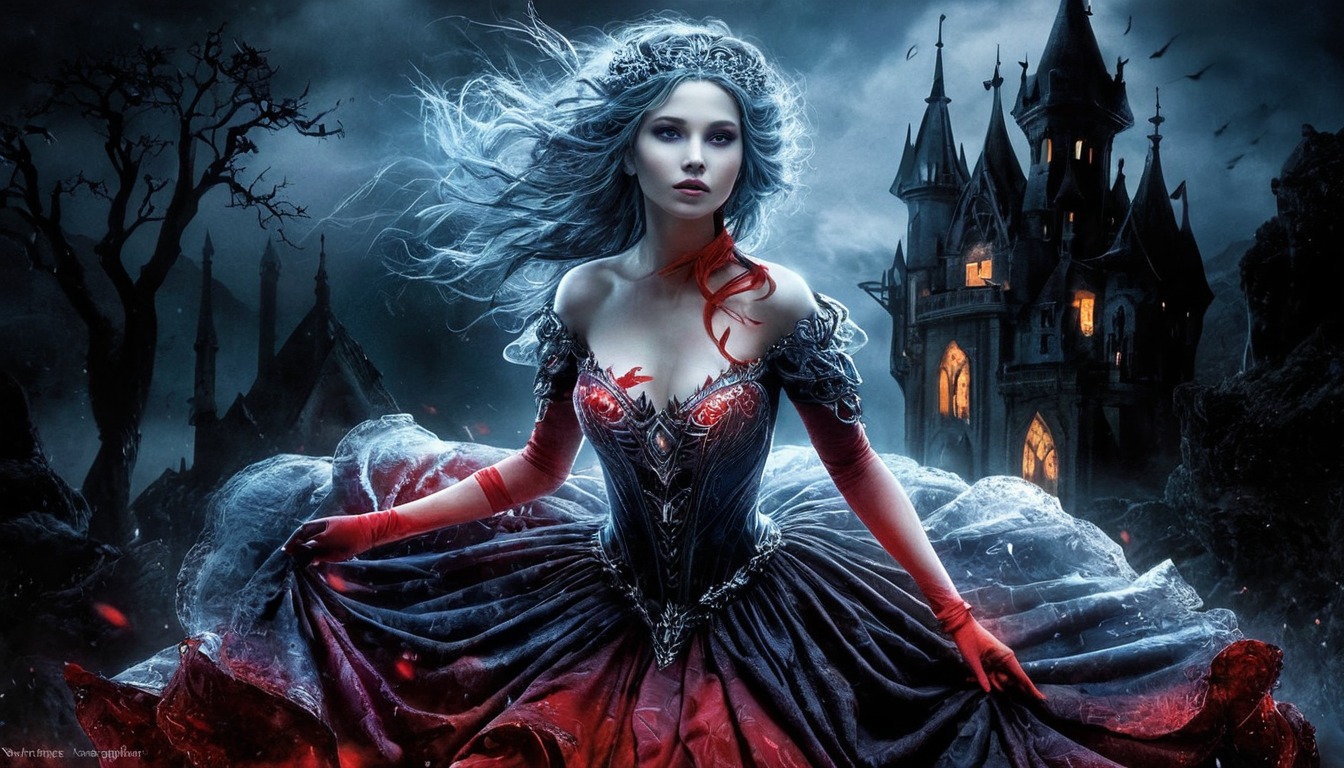 digitalart, horror, gothic, vampire, wallpaper, macabre, cemetery, characterdesign, portrait, halloween, fanart, magic, bewitched, candycorn, castle, coven, girl, hype, lightmagic, painting, superstition, thriller, undead, hauntingseason, deadmansparty, spooktober, pumpkinpals, gigglingghosts, creepycryptids, magicaljackolantern