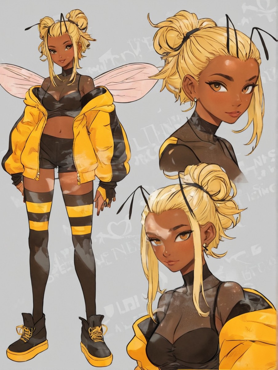 characterdesign, adoptable, originalcharacter, adoptablesopen, characterconcept, adoptableauction, referencesheet, humanoid, sale, kemonomimi, digitalart, fantasycharacter, commission, animedrawing, dnd, anime, insect, otaadoptables